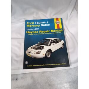 Ford Taurus & Mercury Sable 1996 Thru 2007 Haynes Repair Manual 36075, Softcover